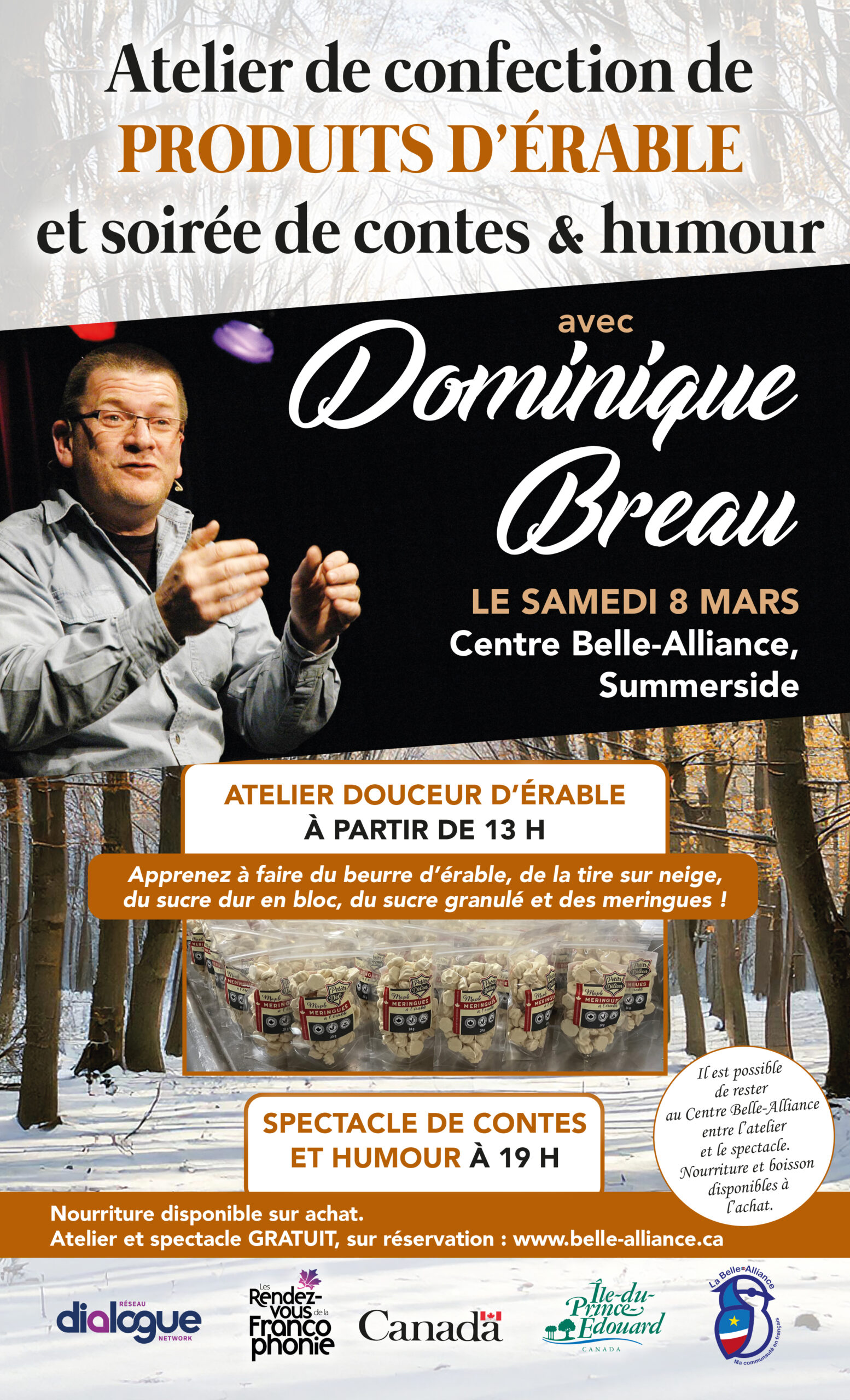 Dominic Breau au Centre Belle-Alliance