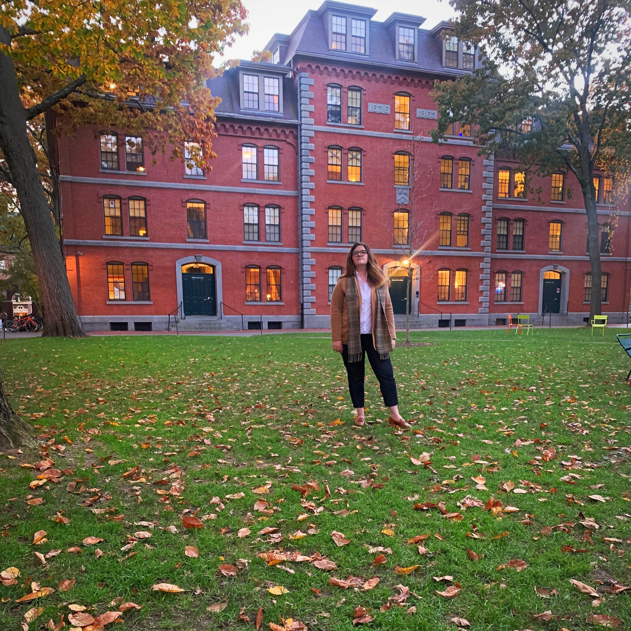 Dr. Claire Marie Brisson at Harvard from her Twitter account