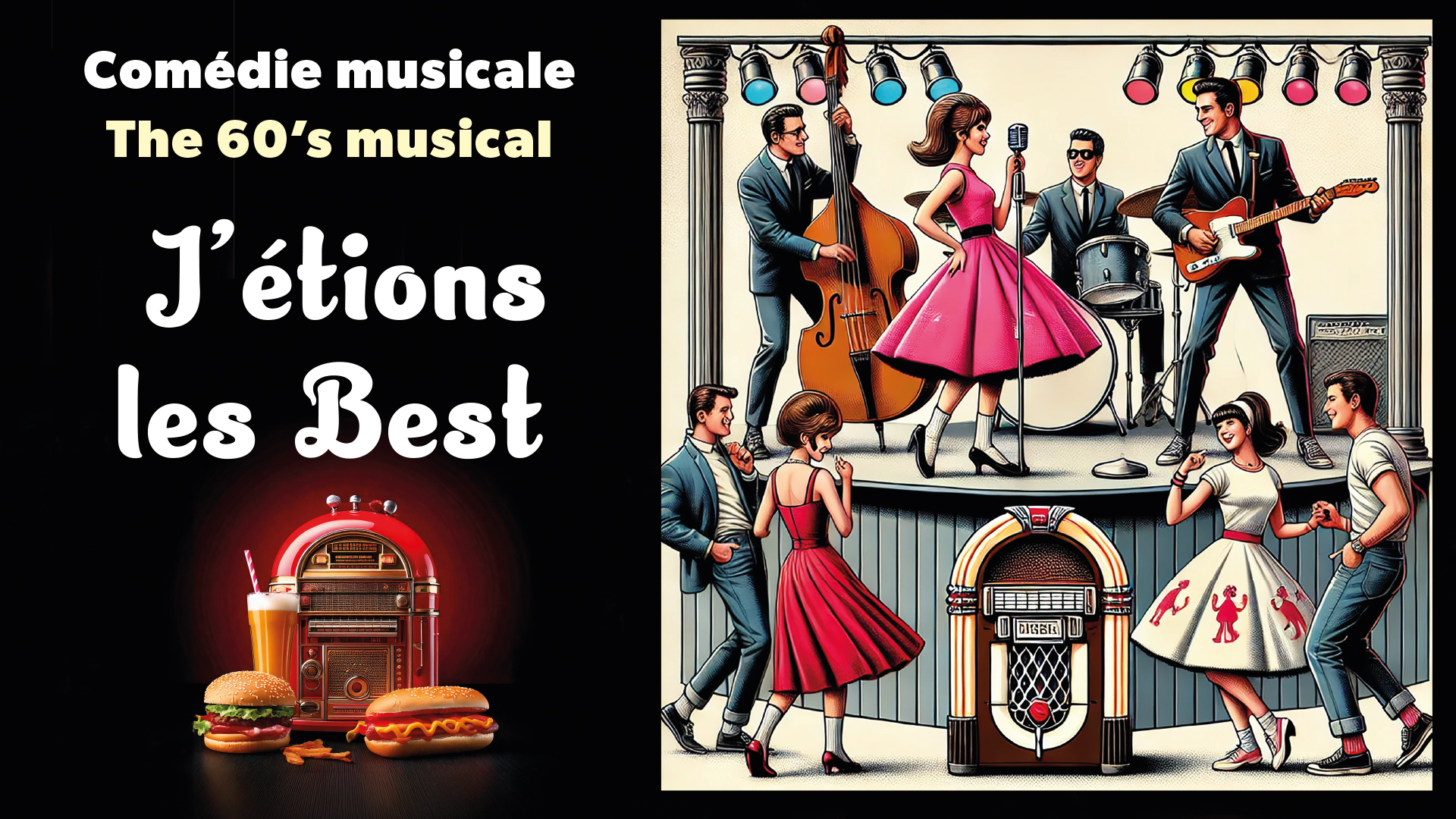 La comédie musicale acadienne « J’étions les Best