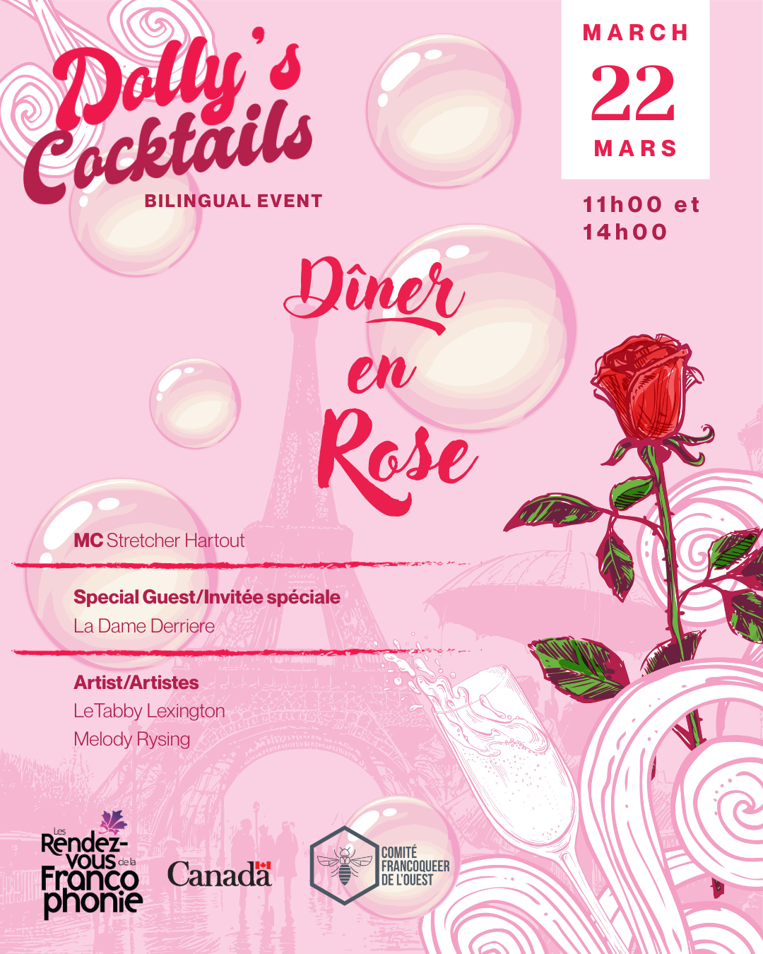 Diner en rose